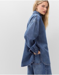 UNISON - Oversized Denim Shirt