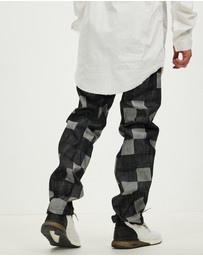 Surrounded By Ghosts - The Vanadium Denim Drawstring Pants