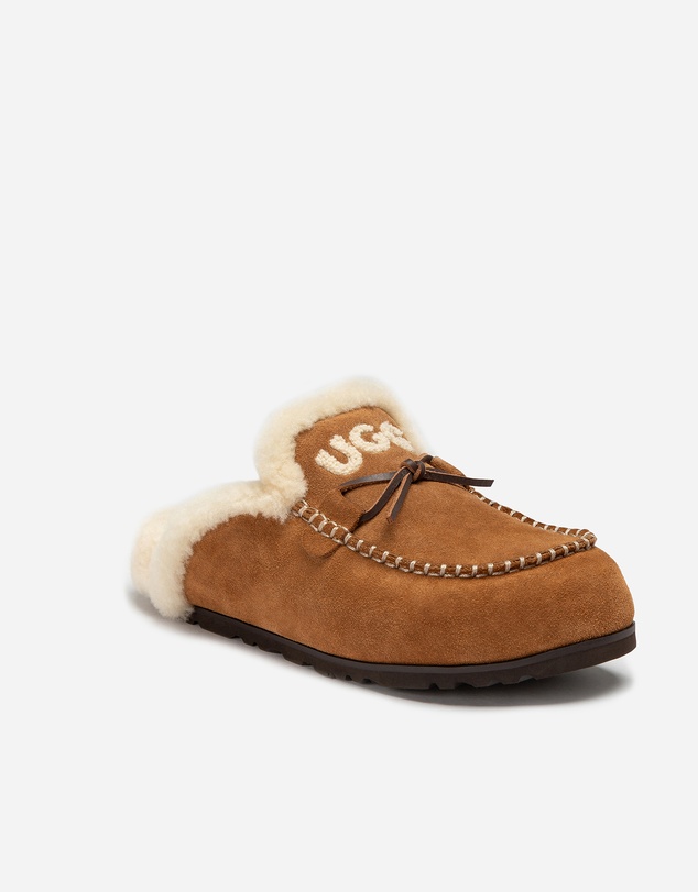 Ozwear Connection Uggs - Ugg Letitia Knit Logo Slipper