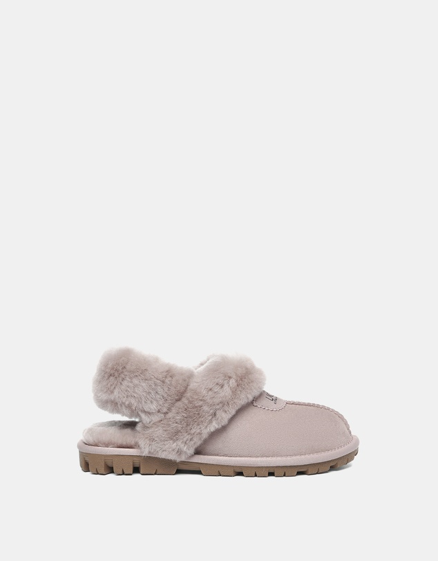 EVERAU - Australian Shepherd Ugg Waffle Fluffy Double Faced Sheepskin Upper House Shoes