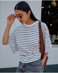 Ceres Life - Lucy Relaxed Sleeve Tee