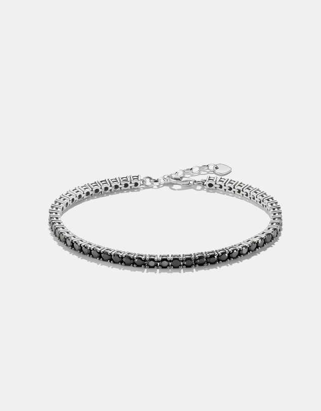 THOMAS SABO - THOMAS SABO Tennis Bracelet with Black Zirconia Stones