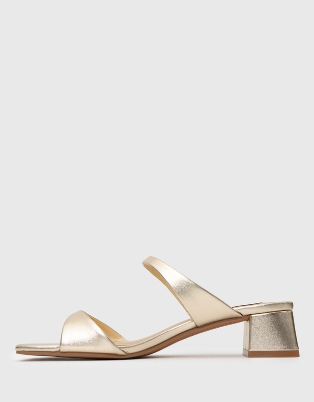Betts - Argo Block Heel Mule Sandals