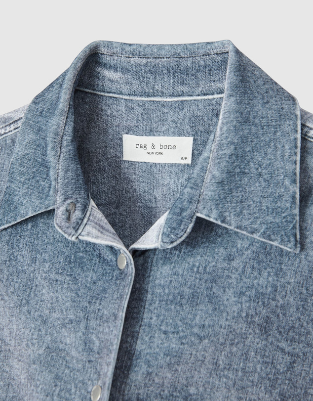 rag & bone - rb Miramar Velvet Connie Shirt