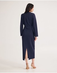 Oxford - Rebecca Ponti Long Sleeve Dress