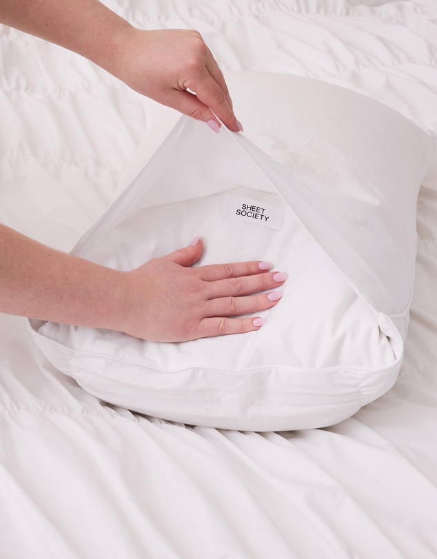 Sheet Society - Sofia Ruched Cotton Quilt Cover Set
