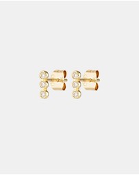 Luna Rae - Solid Gold - Vivian Studs