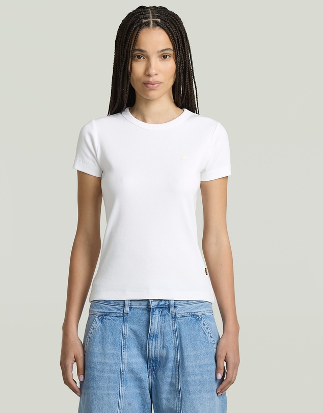 G-Star - Rib Cap Sleeve Tee