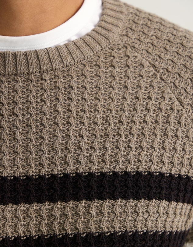 Oxford - Benji Stripe Cotton Knit