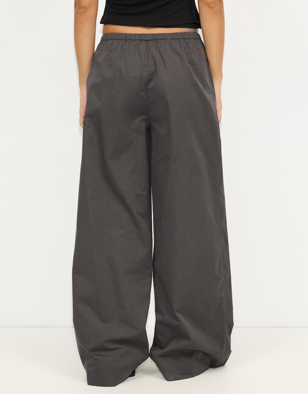 Dazie - Mist Drawstring Wide Leg Pants