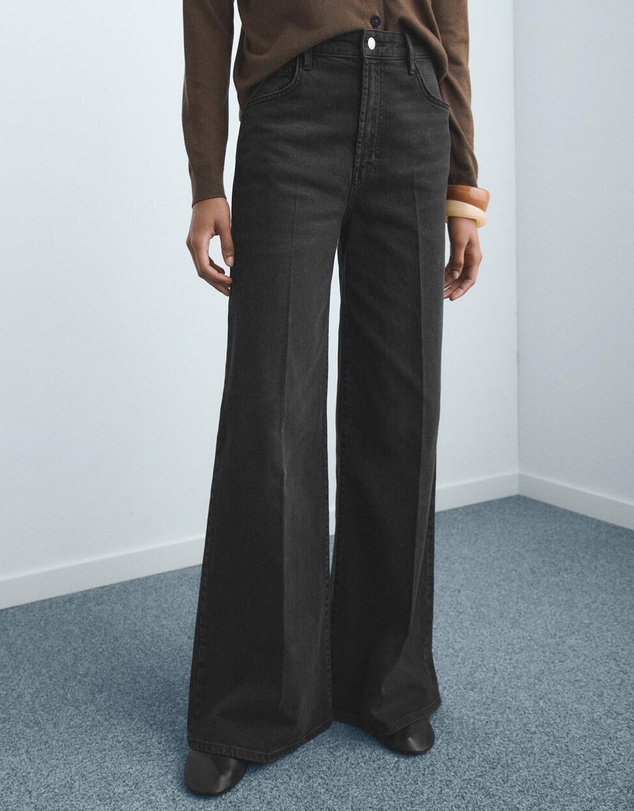 M.N.G - High-Waisted Wide-Leg Jeans