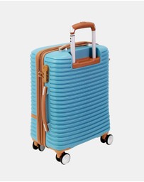 Pierre Cardin - Pierre Cardin Classique Cabin White Hard Shell with Mini Beauty Case Set