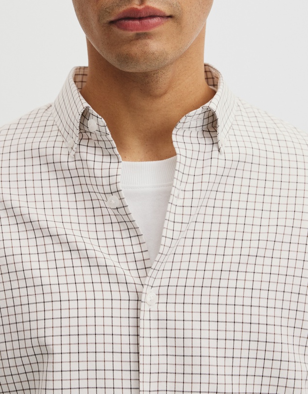 Country Road - Regular Fit Cotton Grid Shirt