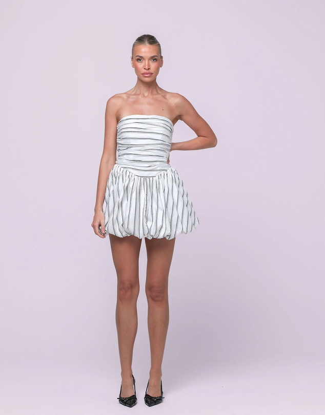 Isabelle Quinn - Jane Stripe Mini Dress