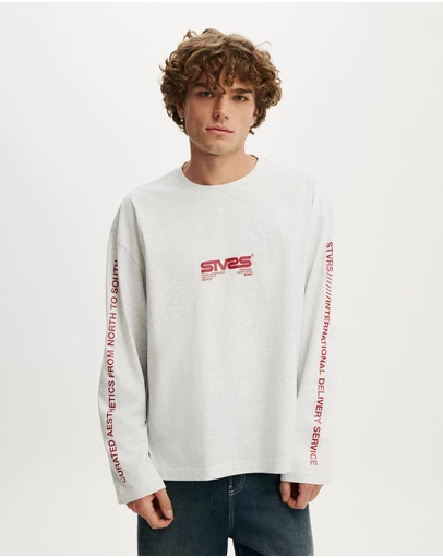 Cotton On - Regular Fit Graphic Ls T-Shirt