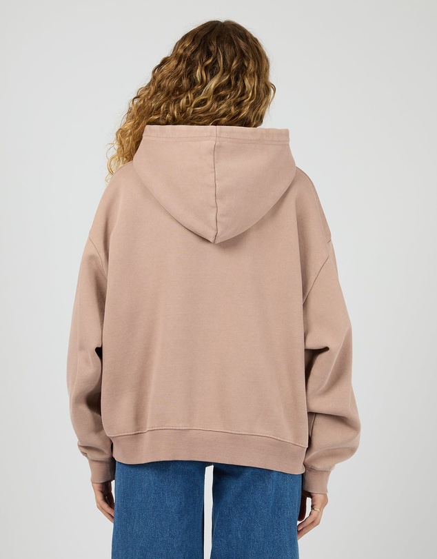 All About Eve - Aae Washed Box Hoodie Fawn