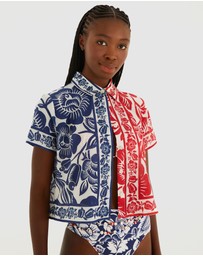 Farm Rio - Cashew And Birds Shirt