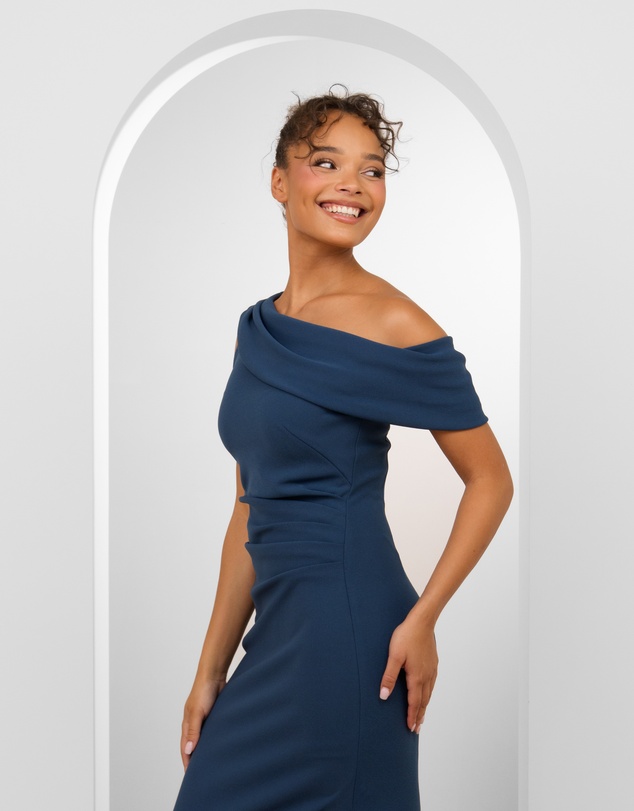 Pilgrim - Ellie Drape One Shoulder Dress
