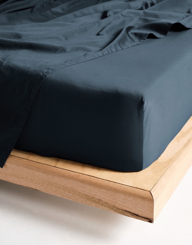 Linen House - Augusta 500TC Cotton Sateen Fitted Sheet