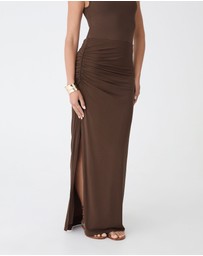 Forcast - Kirsty Bamboo Ruched Skirt