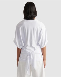 Decjuba - Leah Tie Back Tee