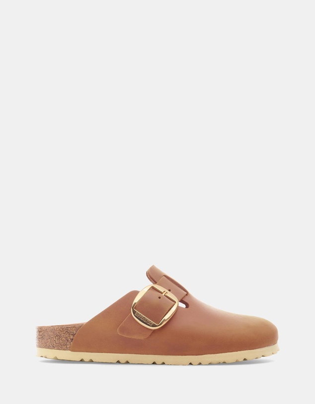 Birkenstock - Boston Big Buckle Oiled Leather Regular - Women's