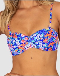 Baku Swimwear - Biarritz Twist Bandeau Bikini Bra Top