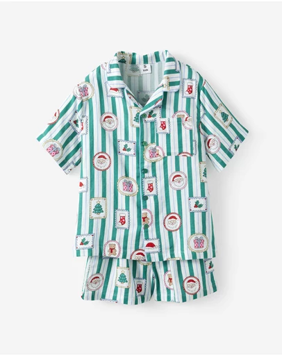 Cotton On Kids - Adults Woven Family Christmas Pj Set