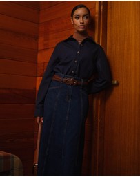 Forcast - Carmen Panel Denim Skirt