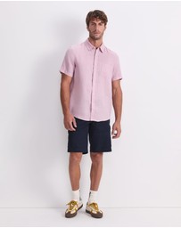 Sportscraft - Short Sleeve Linen Shirt