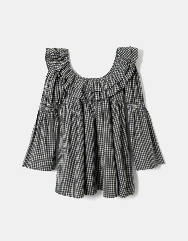 Damson Madder - Pheonix Ruffle Mini Dress
