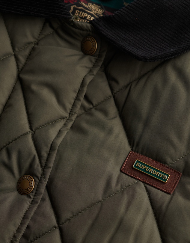 Superdry - Cord Trimmed Liner Slim Fit Jacket