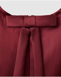 M.N.G - Satin Tie Dress