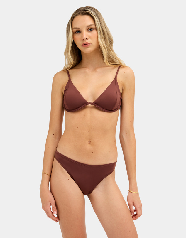 Roxy - Womens Beach Classics Underwire Tri Bikini Top