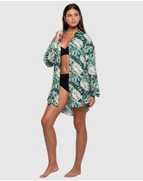 Nip Tuck Swim - Martinique Bronte Button Through Beach Shirt