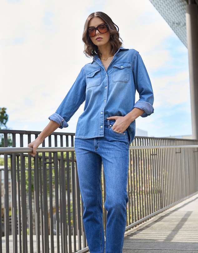 DRICOPER DENIM - Danika Rodeo Blue Jeans