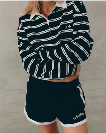 SSAINT - Reflective V Shorts Black