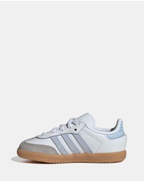 adidas Originals - Samba OG Comfort Closure Elastic Lace Shoes - Babies