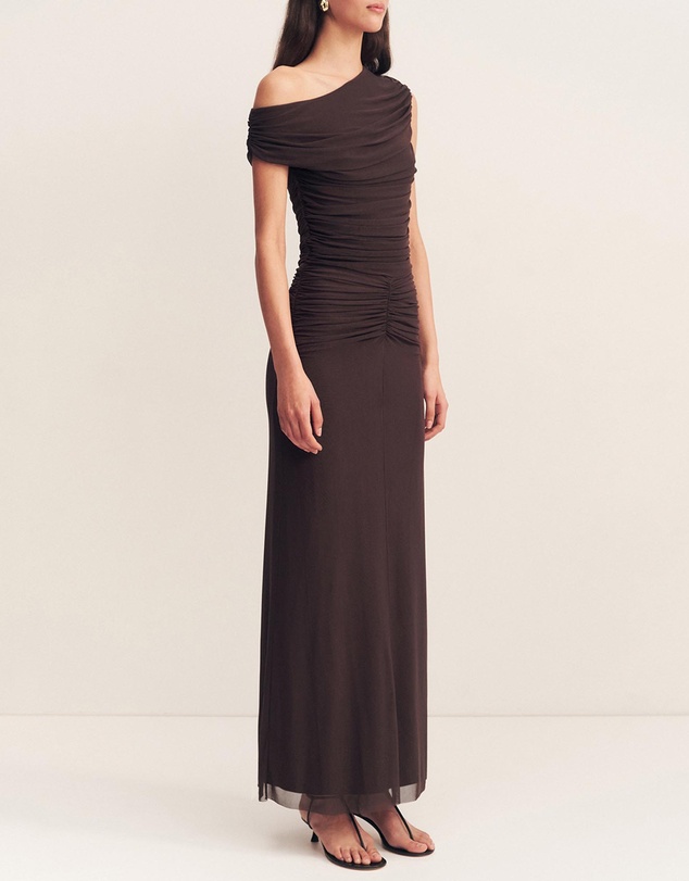 Shona Joy - Mira Off Shoulder Maxi Dress