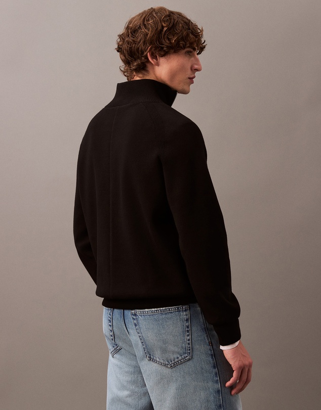 Calvin Klein - Tech Knit Quarter Zip Jumper