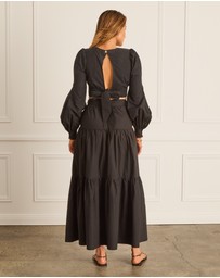 Heaven Australia - Ink Tia Maxi Skirt