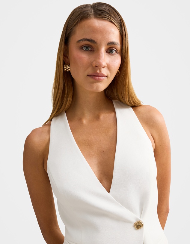 Forever New - Alina Wrap Halter Neck Mini Dress