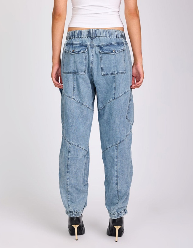 ONE TEASPOON - Utility Denim Flight Pants - Johnny Blue