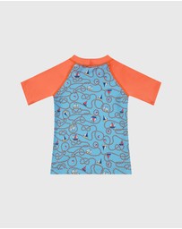 Aqua Blu Kids - Bowline Short Sleeve Rash Vest - Babies