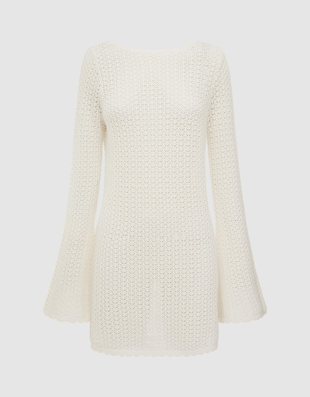 Peony - Pointelle Rosie Mini Dress