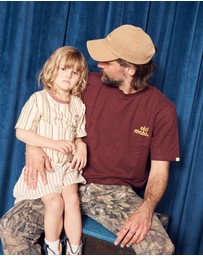Banabae - Old Mate Adult Hemp Tee - Raisin