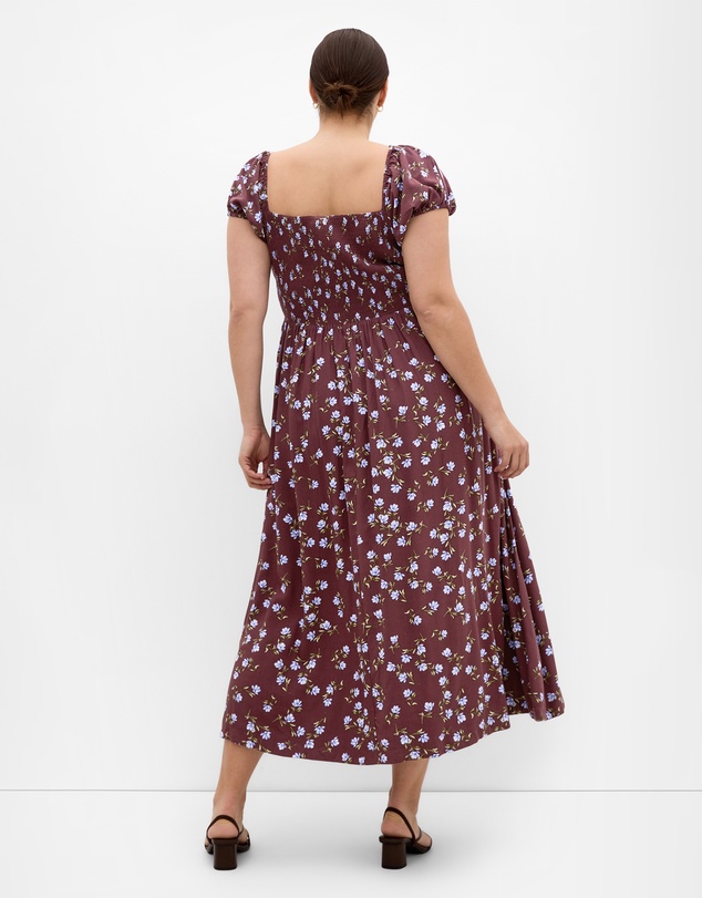 City Chic - Abbie Print Maxi Dress