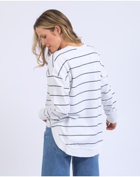 Foxwood - Classic Stripe Simplified Crew