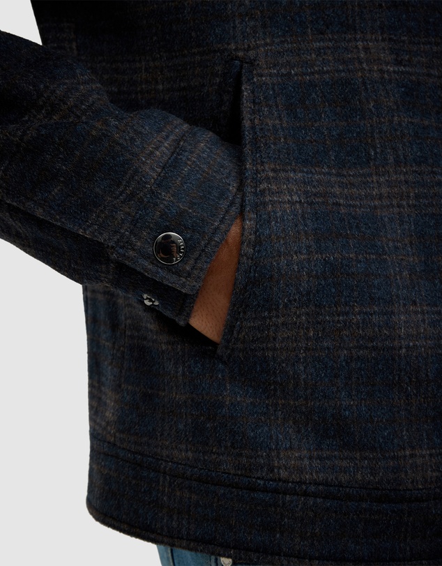 Politix - Stevie Wool Blend Check Jacket