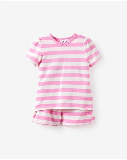Cotton On Kids - Dreamdrift Puff Short Slv Pj Set
